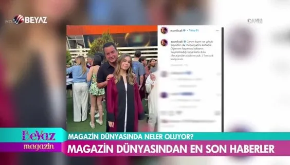 Acun Ilıcalı kızı Leyla Ilıcalı'nın mezuniyet törenine katıldı! Eski eşi Zeynep Yılmaz'la bir araya gelip o kareleri paylaştı! Son hali ile...