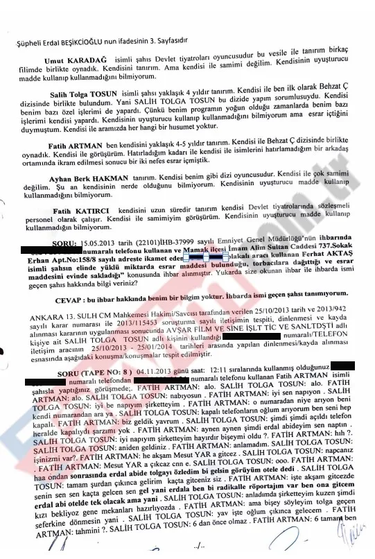 Erdal Beşikçioğlu’nun uyuşturucu testi pozitif çıktı! Kan ve idrarda THC-COOH tespit edildi-6