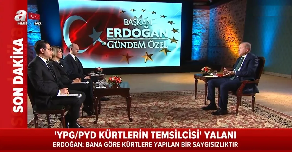 Başkan Erdoğan'dan flaş YPG/PYD açıklaması: PKK'nın yan kuruluşlarıdır