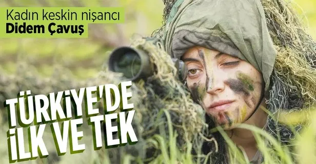 Türkiye’nin ilk ve tek kadın keskin nişancısı: Jandarma Astsubay Çavuş Didem Balıkcı