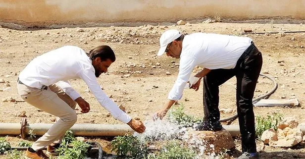 Tel Abyad suya kavuştu