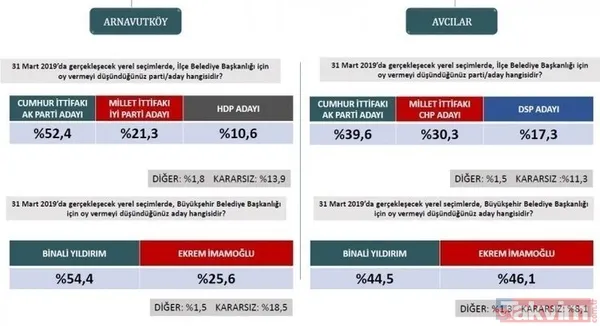 İstanbul, Ankara, Adana ve Antalya 31 Mart yerel seçim anketi! İşte il il anket sonuçlarında son durum... - 4