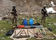 Son dakika: Vanda PKKya ait silah ve mühimmat ele geçirildi