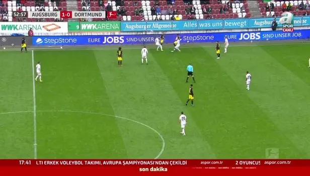 Bundesliga Augsburg 2-0 Borussia Dortmund | GOLÜ İZLE
