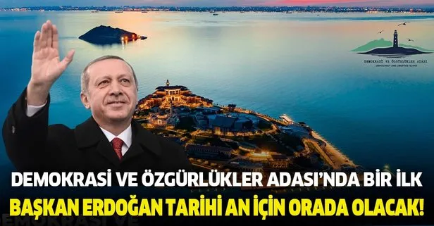 Demokrasi ve Özgürlükler Adası'nda bir ilk!