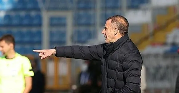 Trabzonspor Teknik Direktörü Abdullah Avcı Alanyaspor maçının ardından konuştu: Tekrar kafamızı kaldıracağız