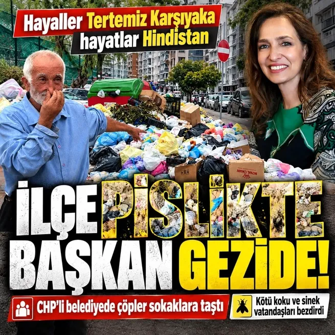 İzmir’de Buca’nın ardından Karşıyaka’da çöpler sokaklara taştı: Kötü koku ve sinek vatandaşları bezdirdi