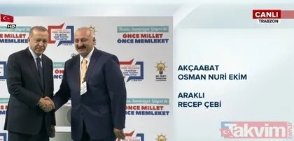 AK Parti Trabzon adayları belli oldu
