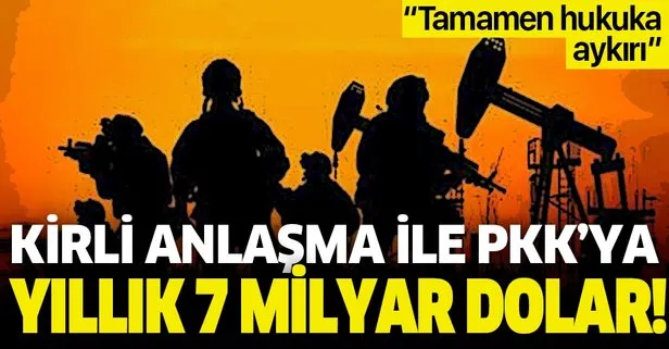 Türkiye’nin sınırında kirli pazarlık! ABD’nin skandal petrol anlaşmasıyla PKK’ya yıllık 7 milyar dolar para!