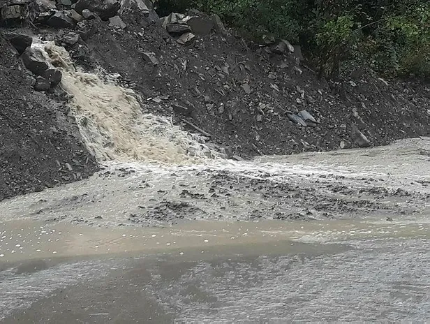 Son dakika: Kastamonu'yu aşırı yağışlar nedeniyle yeniden sel vurdu! Bazı geçici menfezler ile köprüler zarar gördü-3