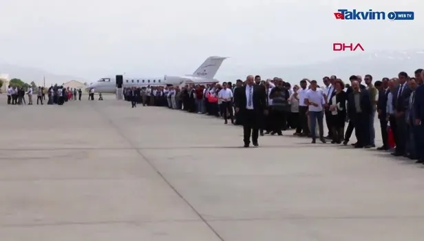 Binali Yıldırım'ı memleketinde yüzlerce hemşehrisi uğurladı! Tokalaşma kuyruğu 1 saat sürdü