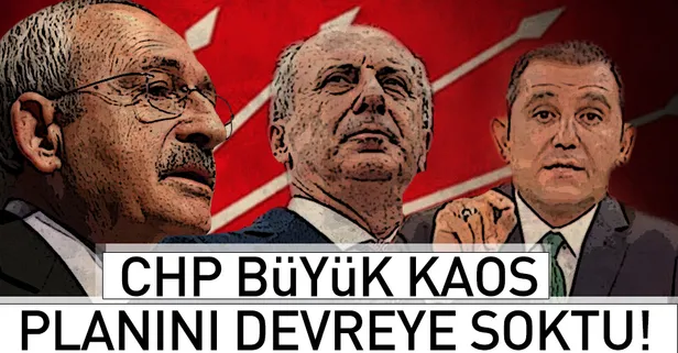 CHP rahat durmuyor! Kaos planını devreye soktular!