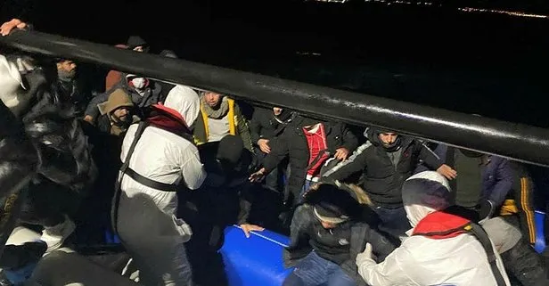 Yunanistan, 66 düzensiz göçmeni Türk kara sularına geri itti! Türkiye kurtardı