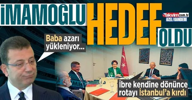 Kemal Kılıçdaroğlu masada ibre kendisine dönünce ilk hedefi Ekrem İmamoğlu oldu! ’Özel bir görüşme olacak’ diyerek duyurdular