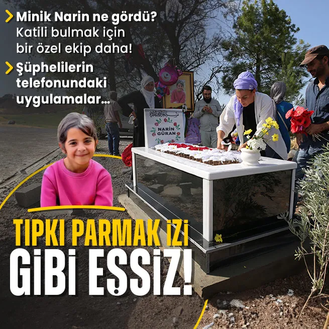 Narin Güran ne gördü? Diş izi de tıpkı parmak izi gibi eşsiz! Narinin öldürüldüğü gün kim nerede? Bir özel ekip daha