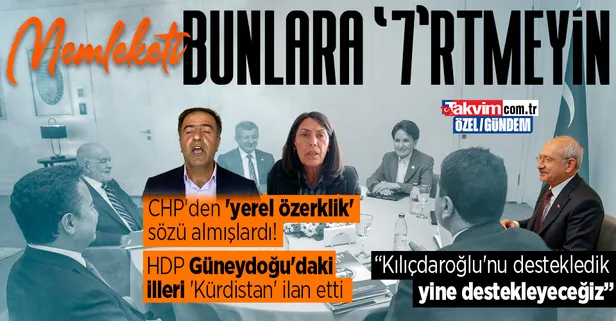 CHP'den 'yerel özerklik' sözü almışlardı! HDP Güneydoğu'daki illeri 'Kürdistan' ilan etti: "Kılıçdaroğlu'na destek verdik yine vereceğiz"