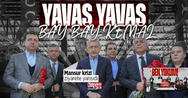 Mansur Yavaş krizi Kemal Kılıçdaroğlu’nun ziyaretine yansıdı! Ekrem İmamoğlu var o yok