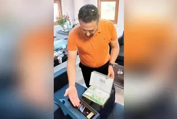 Baklava peşin kırmızı meşin!