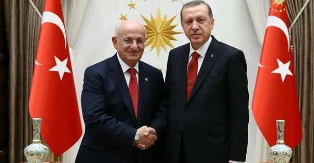 Erdoğan, TBMM Başkanı Kahramanı kabul etti