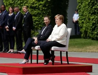 Merkel’in titremelerine sandalyeli çözüm