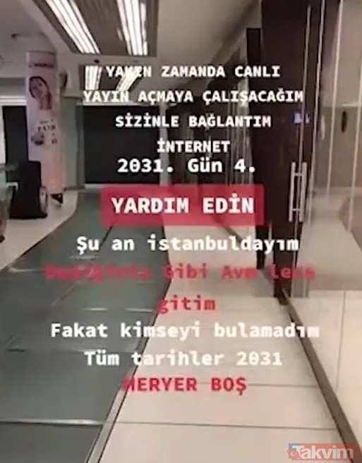 Zaman yolcusu bu kez İstanbul'dan çıktı! Takvimler 2031'i gösteriyor dedi paylaştıkları akıl tutulması yaşattı: Boş sokaklar caddeler... - 14