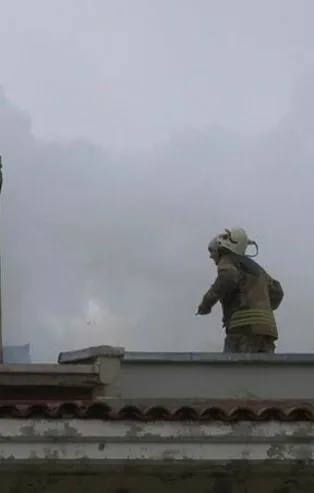 İstanbul Etiler'de lüks sitede yangın