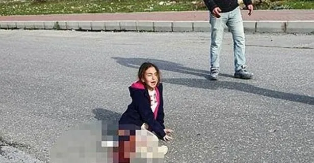 Antalya’da köpekten kaçarken kamyonun altında kalan kızdan acı haber! Bacağı kesildi