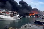 Çeşme’de tekneler alev aldı!