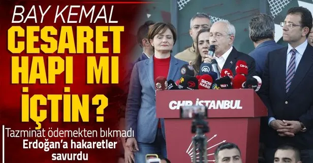 Kemal Kılıçdaroğlu yine haddini aştı! Kaftancıoğlu kararı sonrası Başkan Erdoğan’a hakaret etti