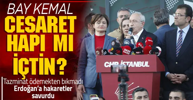 Kemal Kılıçdaroğlu yine haddini aştı! Kaftancıoğlu kararı sonrası Başkan Erdoğan'a hakaret etti