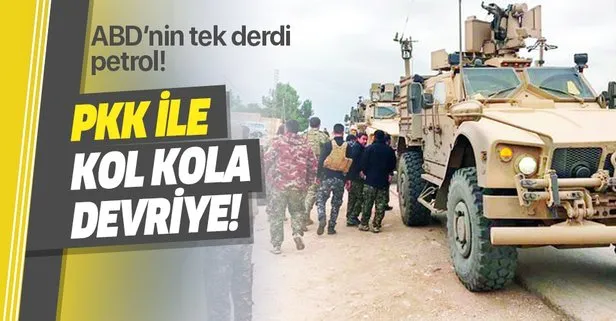 ABD’den, PKK ile kol kola petrol devriyesi!