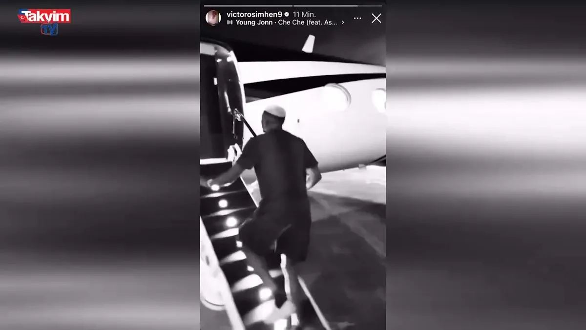 Victor Osimhen İstanbul'a geliyor!