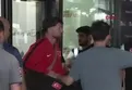 A Milli Futbol Takımı yurda döndü