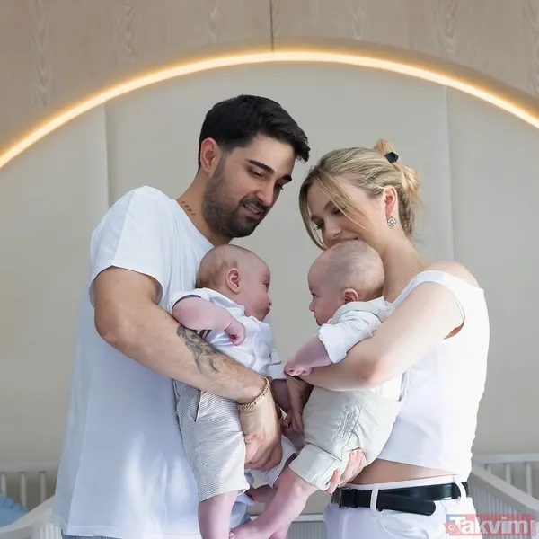 İbrahim Tatlıses’in torunları 1 yaşında! İdo Tatlıses ve Yasemin Şefkatli tüm aileyi bir araya topladı! - 2