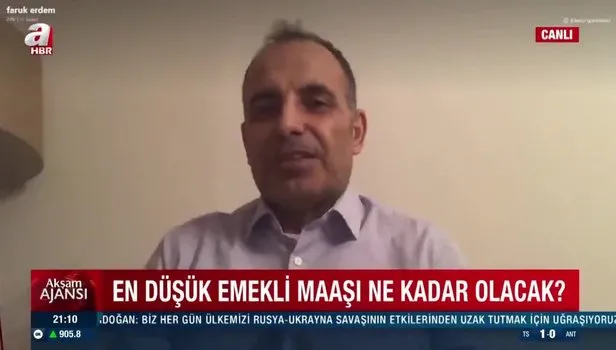 En düşük emekli maaşının 3500 TL olacağını Takvim aylar öncesinden duyurmuştu