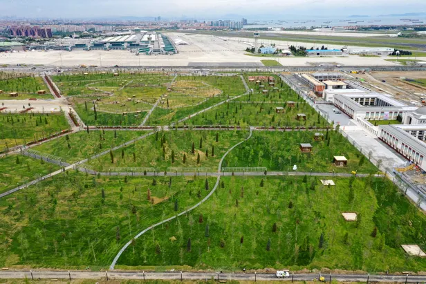 Başkan Erdoğan hizmete aldı: Atatürk Havalimanı Millet Bahçesi'nin ilk etabı açıldı! 10 bin 81 ağaç 41 bin bitki dikildi-7