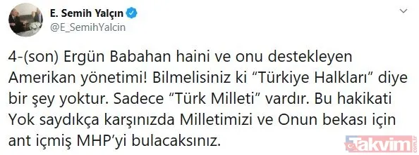 ABD Büyükelçiliği'nin FETÖ'cü Ergun Babahan'ın Bahçeli’yi hedef alan tweetini beğenmesine MHP'den sert tepki! - 5