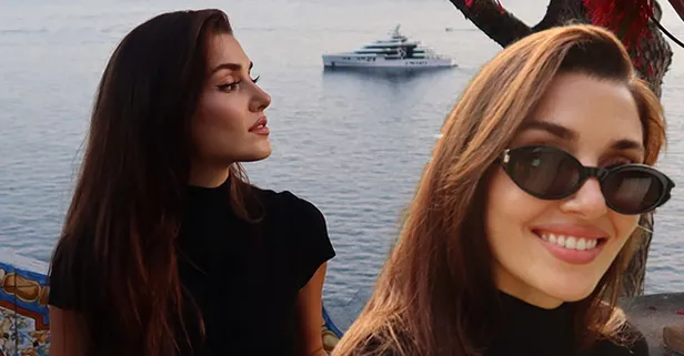 İtalya'da aşka gelen Hande Erçel’den Hakan Sabancı ile dikkat çeken paylaşım!