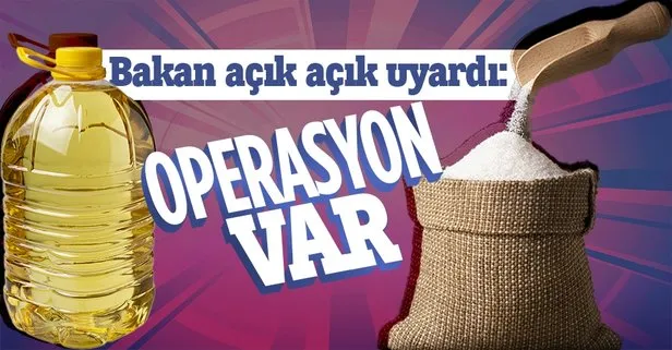 Tarım ve Orman Bakanı Vahit Kirişçi: Ayçiçek yağı ve şeker stoklarıyla ilgili algı operasyonu yürütüldü