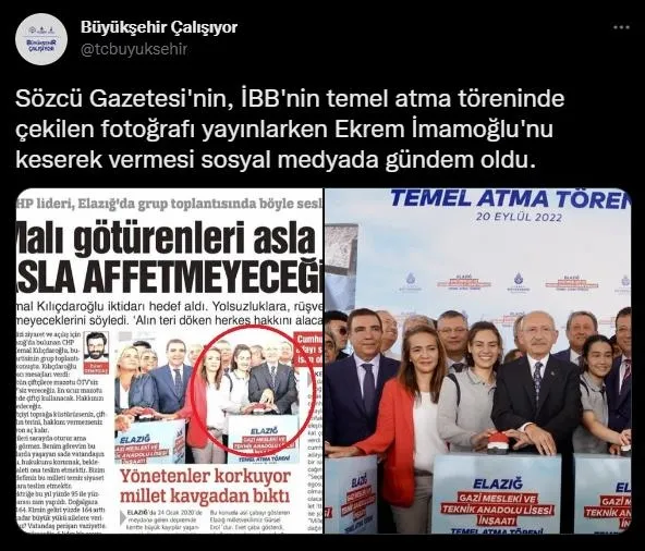 CHP medyasında neler oluyor? Sözcü düne kadar desteklediği İmamoğlu'nu neden sildi? Altılı masadaki aday savaşında İmamoğlu'nun yeni taktiğini Sözcü mü ele verdi?-7