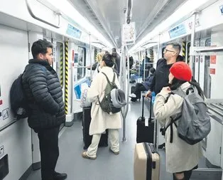 1 günde 33 bin yolcu
