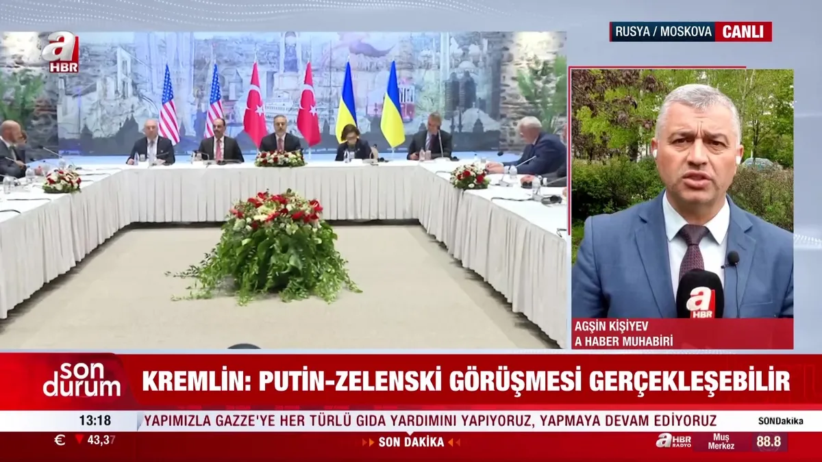 Kremlin: Putin ve Zelenskiy görüşebilir