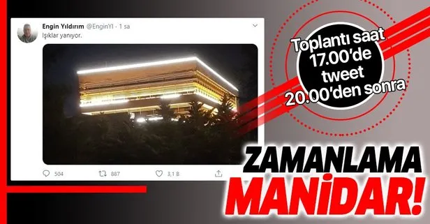 Darbe kokan paylaşımda dikkat çeken zamanlama!