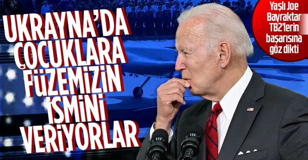Joe Biden Bayraktar TB2 hikayelerine göz dikti: Ukrayna'da yeni doğan çocuklara Javelin adı veriliyor