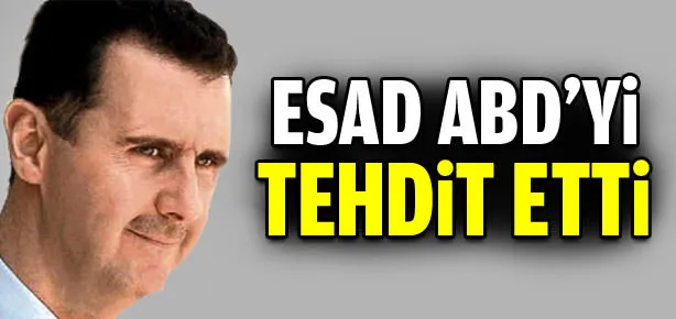 Esad’dan şok açıklama