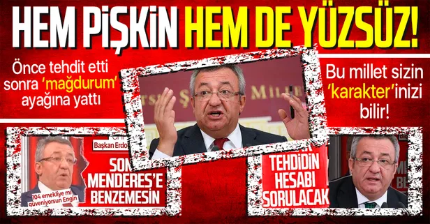 CHP'li Engin Altay hem pişkin hem de yüzsüz: Önce tehdit etti sonra 'mağdurum' algısı yaratmaya çalıştı