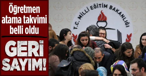 15 bin öğretmen ataması için takvim belli oldu!
