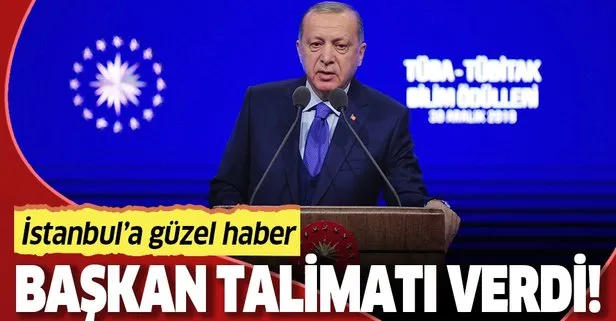 Başkan Erdoğan devreye girdi! İstanbul susuz kalmayacak
