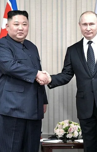 Son dakika: Rus lider Putin’den Kuzey Kore lideri Kim Jong-un’a madalya