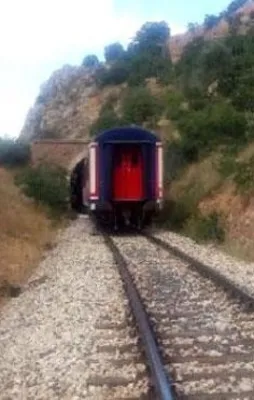 Yük trenine hain saldırı